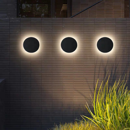 Almos - Outdoor Waterproof Round LED Wall Light
