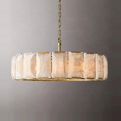 Naitis - Retro Vintage Marble Shade Ceiling Light Chandelier