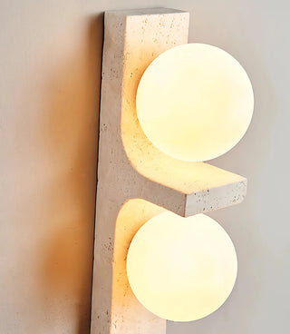 Maritza - Modern Stone Wabi-Sabi Style Wall Light