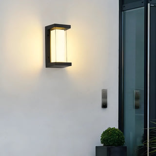 Ngo - Smart LED Outdoor Rectangle Wall Light