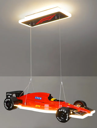 Pelletier - Boys Ceiling Light Hanging Racing Car