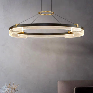Serena - Modern Hanging Round LED Ceiling Chandelier