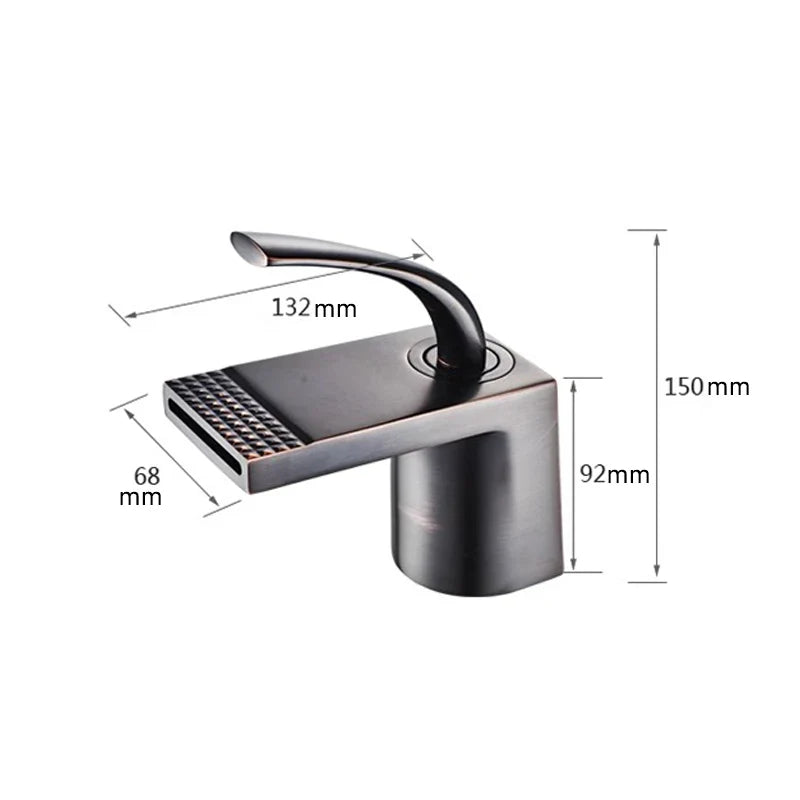 Kavya - Modern Single Lever Hot/Cold Mixer Tap