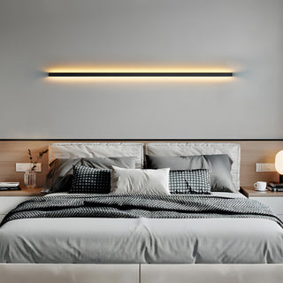 Langston - Modern Black Thin LED Wall Light Bar