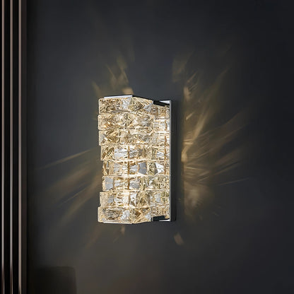 Hayes - Modern Twisted Crystal Glass Ceiling Chandelier