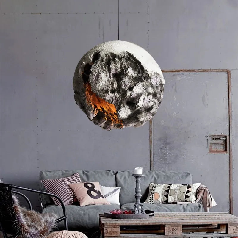 Koch - Round Planet Ceiling Pendant Light