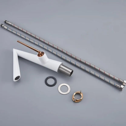 Shauna - Angled Modern Single Lever Basin Tap