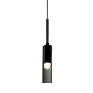 Dariel - Coloured Glass Round Tube Hanging Pendant Ceiling Light