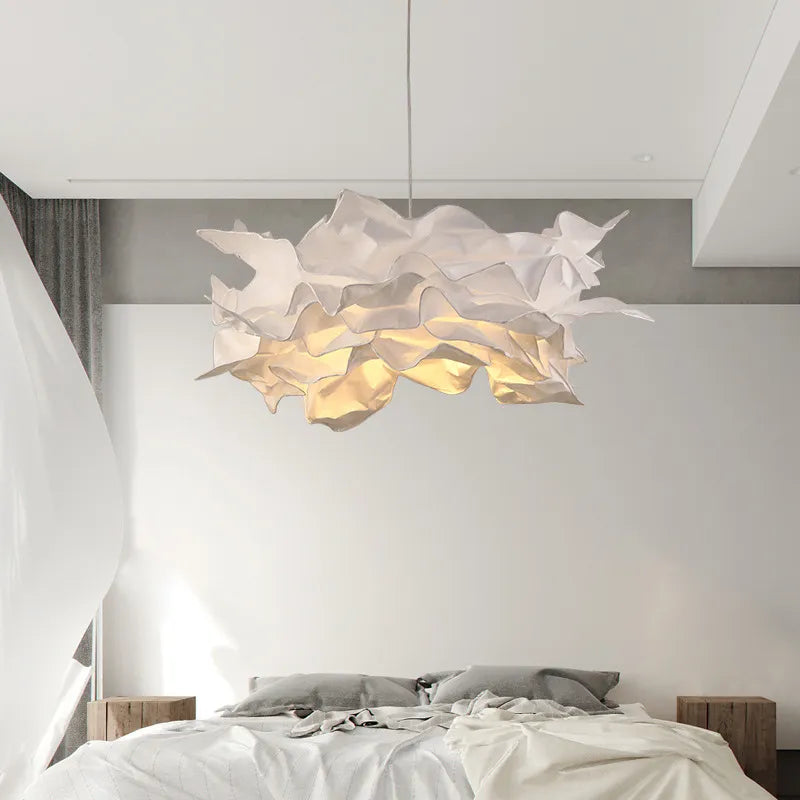 Nandne - White Paper Cloud Handmade Ceiling Light