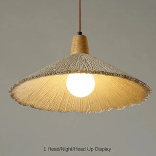 Guidi - Japanese Natural Stone Patterned Hanging Pendant Ceiling Light