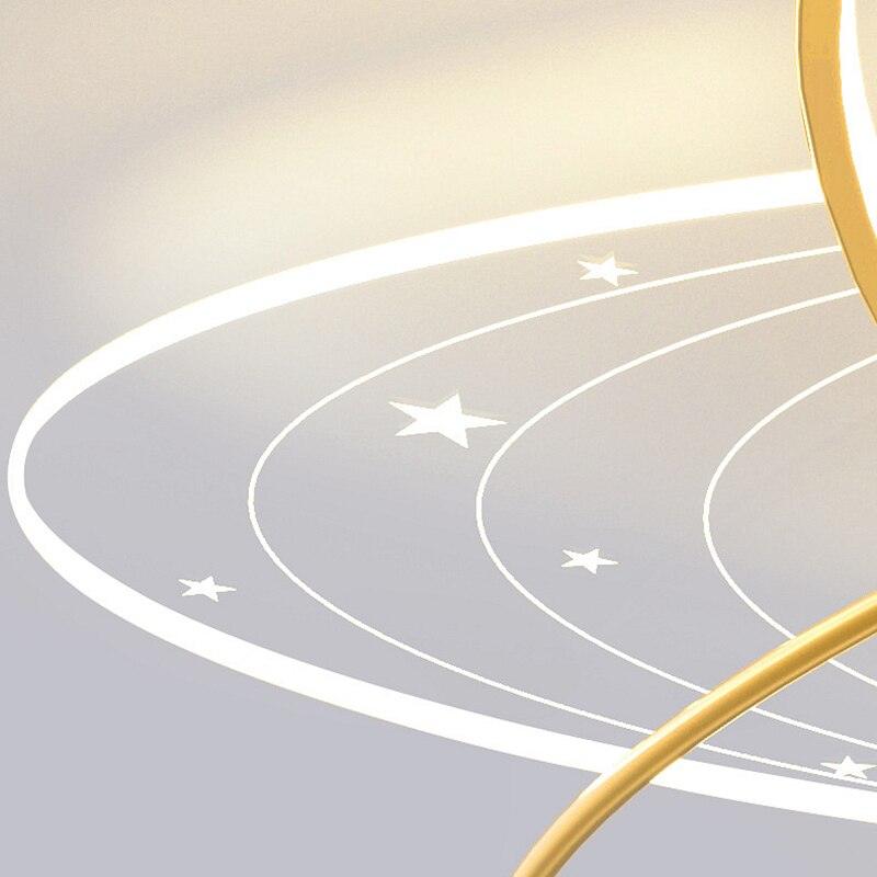 Dulcie - Acrylic Modern Light Ceiling Fan 7 Blade