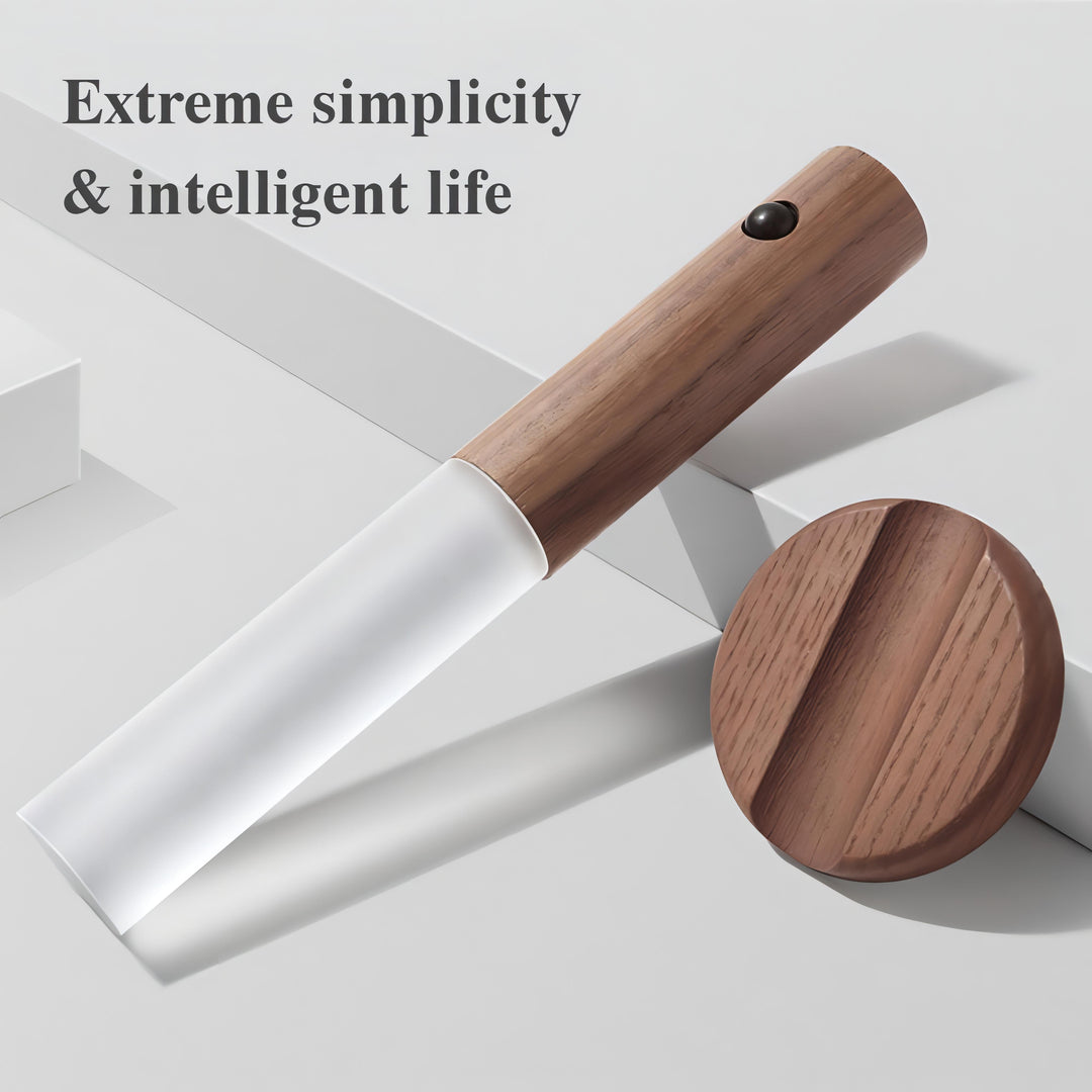 Mylo - Detachable Sensor On/Off Reachable Wood Wall Light