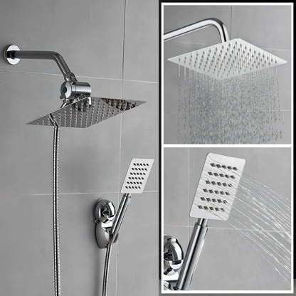 Walter - Rainfall 5 Piece Shower Set Multi Function 8-inch Nozzle