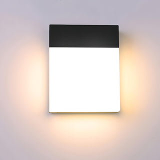 Rex - Modern Outdoor Square LED Light Box Wall Light