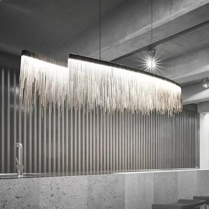Kramer - Modern Long Tassel Hanging Ceiling Chandelier