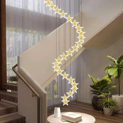 Gabriel - Hanging Star Pendant Chandelier