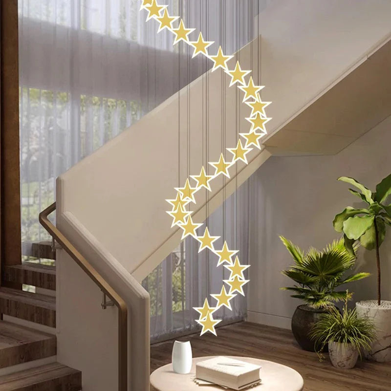 Gabriel - Hanging Star Pendant Chandelier