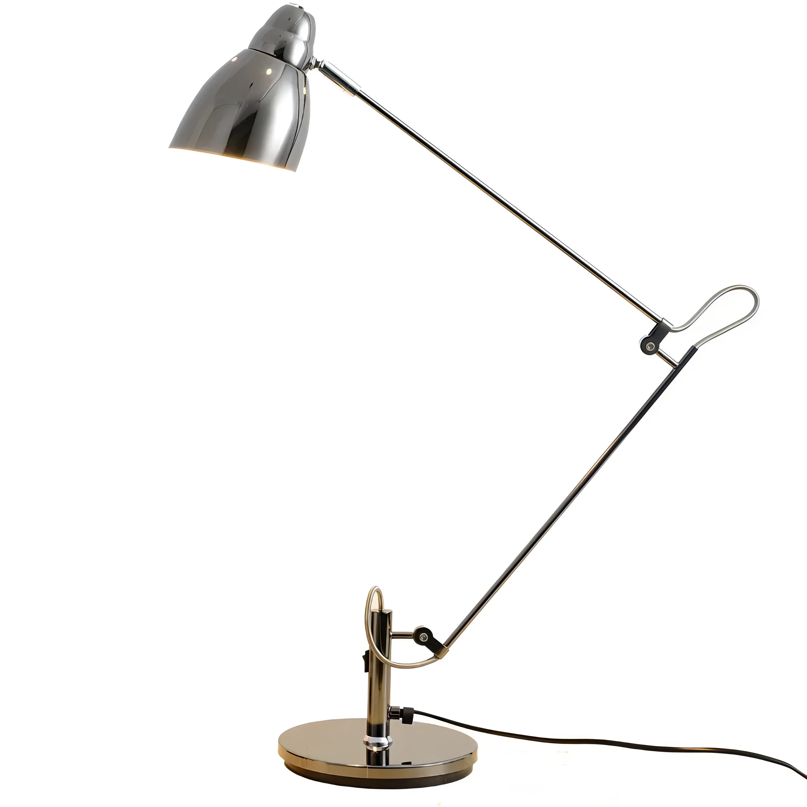 Haskell - Office Work Study Desk Lamp Swing Long Arm with E27 Bulb