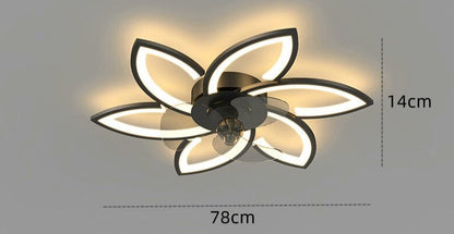 Ivo - Modern Flower Ceiling Fan Light 3 Blade