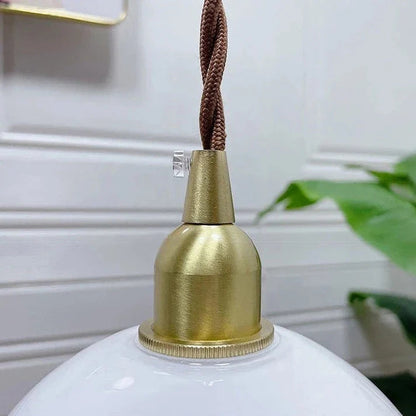 Serena - Glass Flower Hanging Ceiling Light