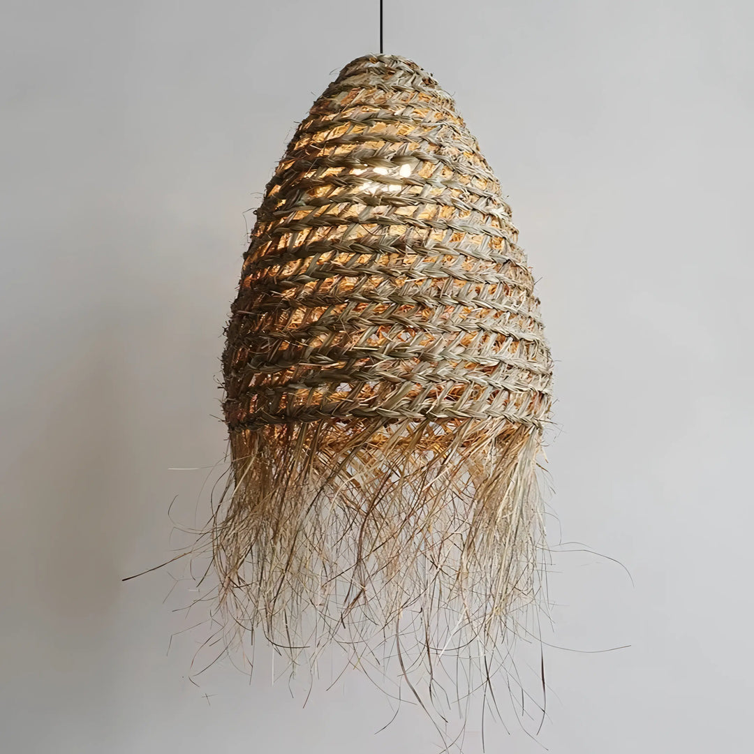 Humberto - Wicker Rattan Pendant Round Ceiling Light