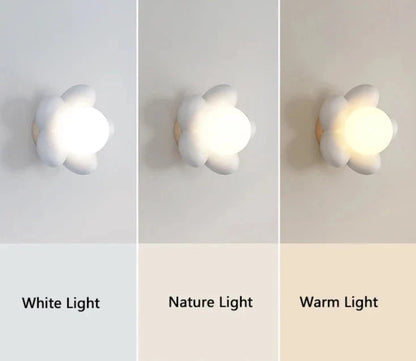 Estrel - Flower Resin Modern Wall Light