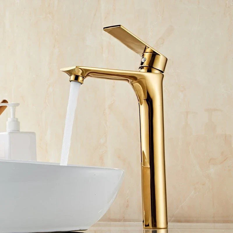 Houghton - Modern Brass Single Lever Basin Mixer Tap