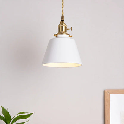 Ingrid - Ceramic Cone Pendant Ceiling Light