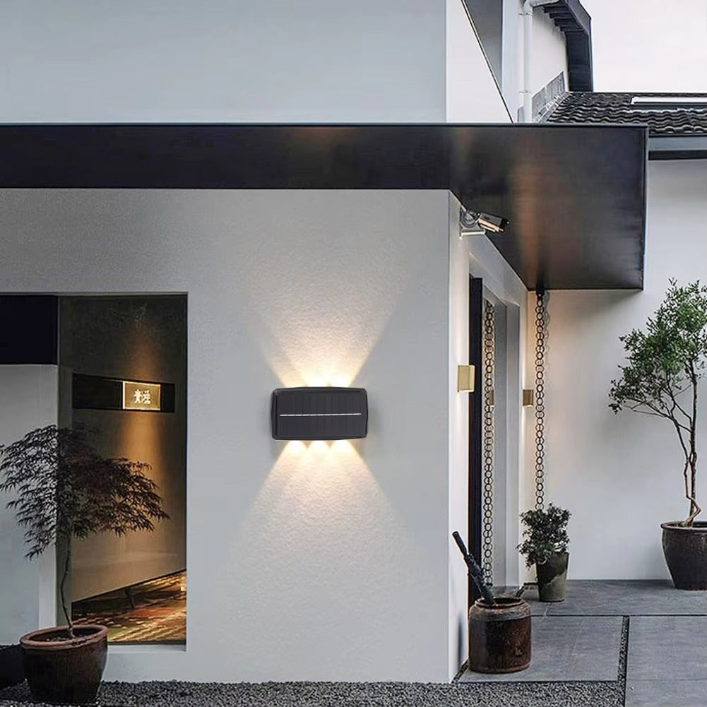 Cabo - Solar LED Up/Down Outdoor Wall Light Waterproof