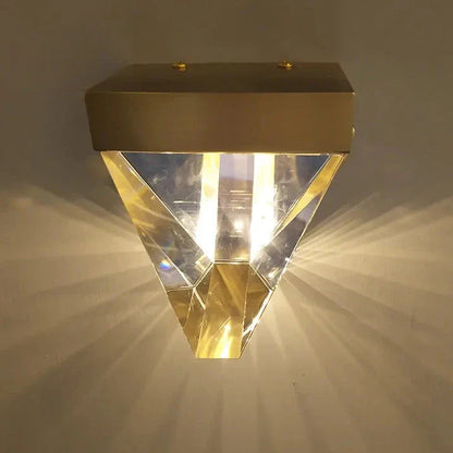 Alessio - Diamond Glass LED Wall Ceiling Light