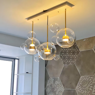 Dillon - Glass Bubble Hanging Pendant Light