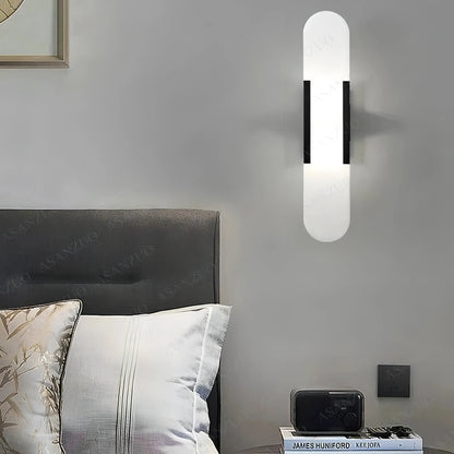 Zabel - Modern Stone Wall Lamp