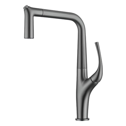 Devonte - Pull Out Modern Crane Single Handle Mixer Kitchen Tap