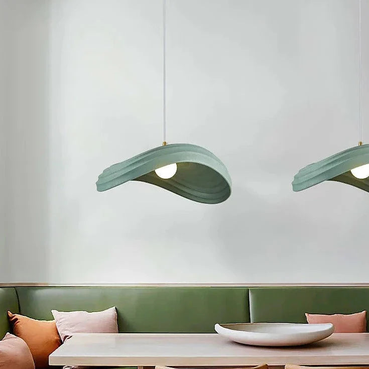 Macki - Minimalist Hanging Patterned Shade Ceiling Pendant Light