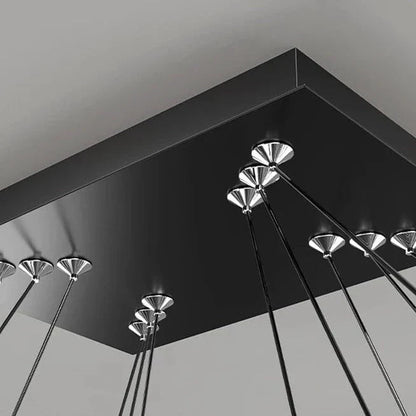 Hanging Rectangle Chandelier