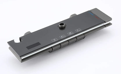 Desantis - Modern LED Rainfall Shower System with Temperature Display and Four Functions