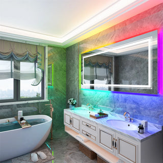 Ani - LED Colour Changing Backlit Bathroom Mirror