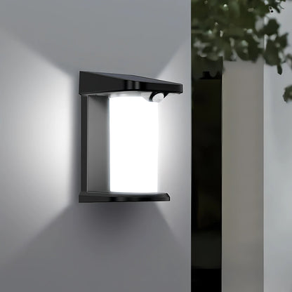 Mcghee - LED Round Outdoor Motion Sensor Wall Light