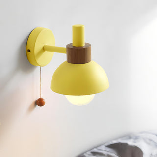 Zakai - Nordic Round Hanging Switch Sconce Wall Light