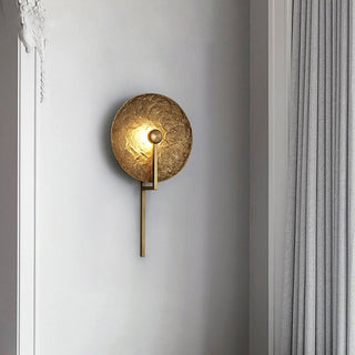 HERENSUGE - Post Modern Gold Round Wall Light