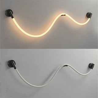 Cosimo - Minimalist Abstract Line Bendy Line Wall Light