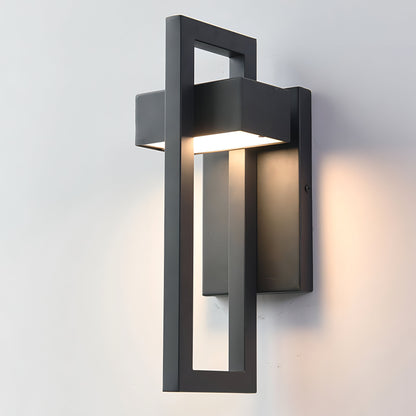 Marshall - Modern Black Outdoor Wall Light