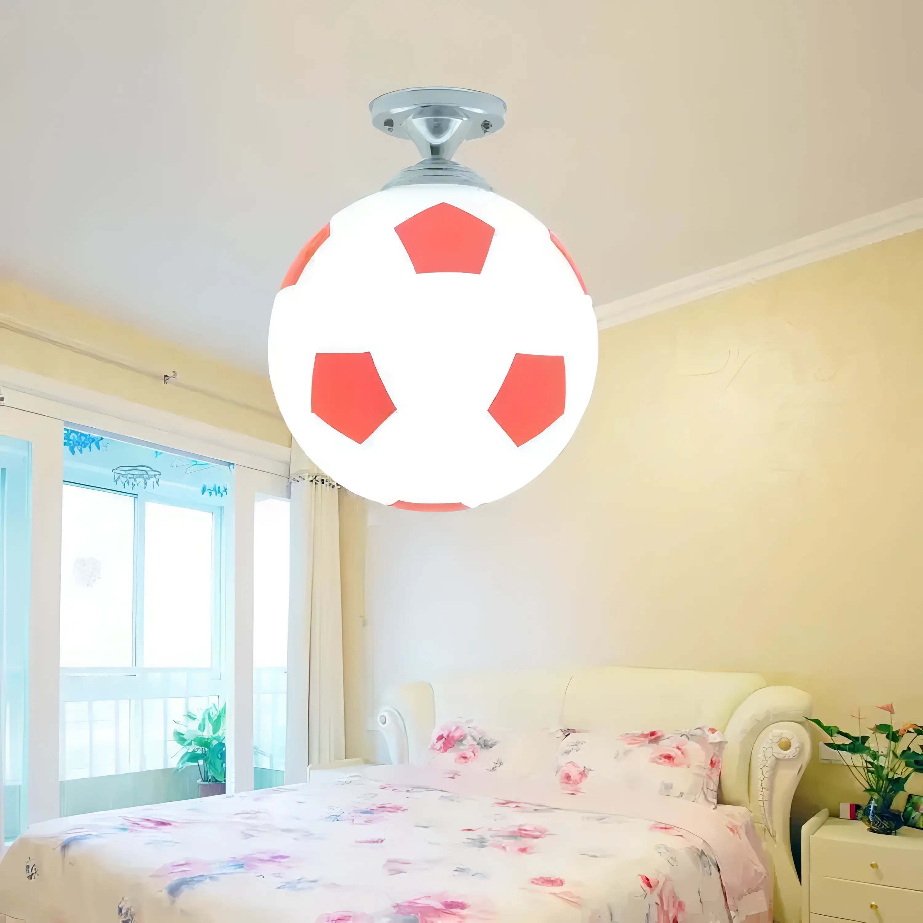 Samara - Glass Ball Children's Room Ceiling Light