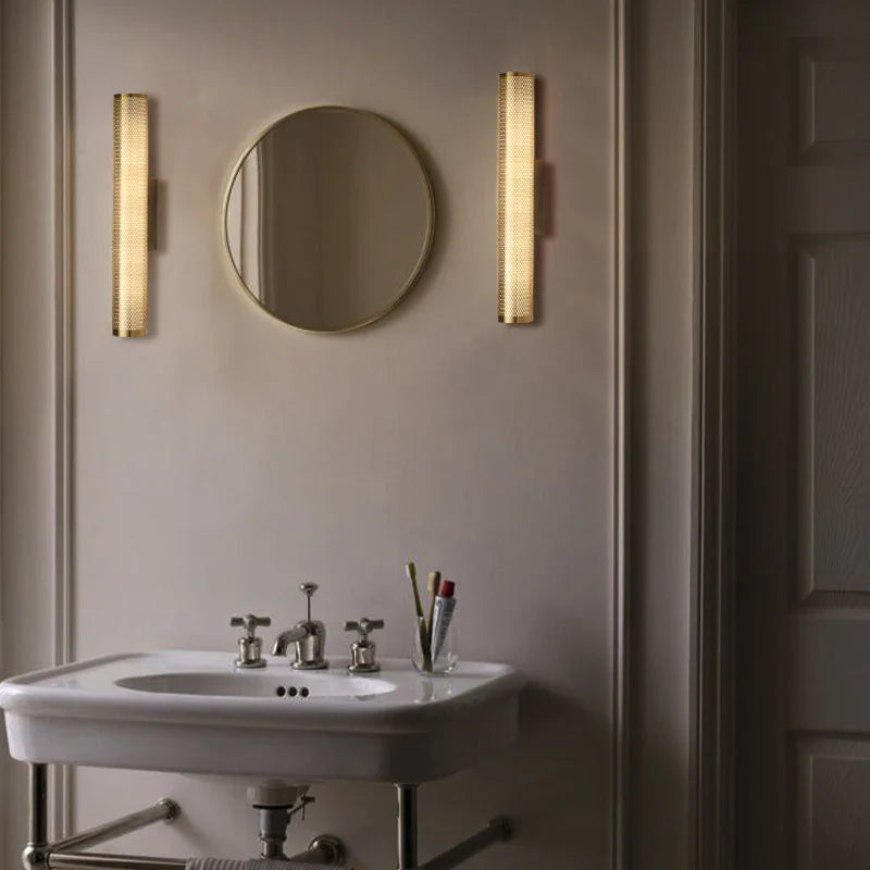 Gaetana - Modern Luxury Gold Metal Multi Hole Beam Wall Light