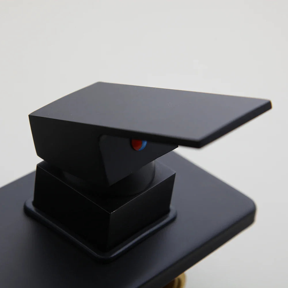 Ashley - Modern Single Handle Wall Mounted Basin Tap