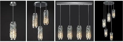 Enoch - Crystal Hanging Ceiling Light Cluster