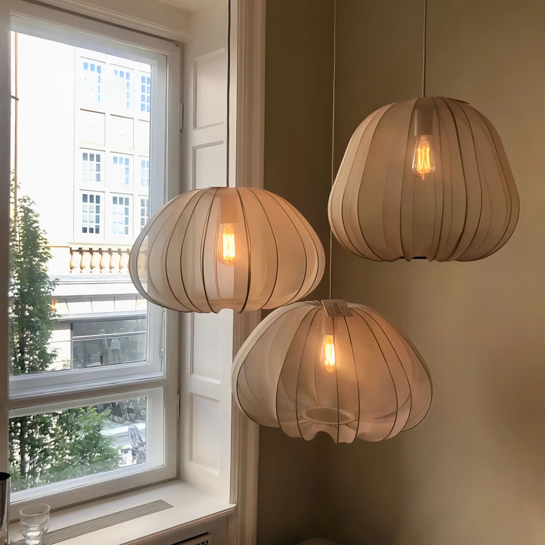 Truong - Round Lantern Hanging Pendant Ceiling Light