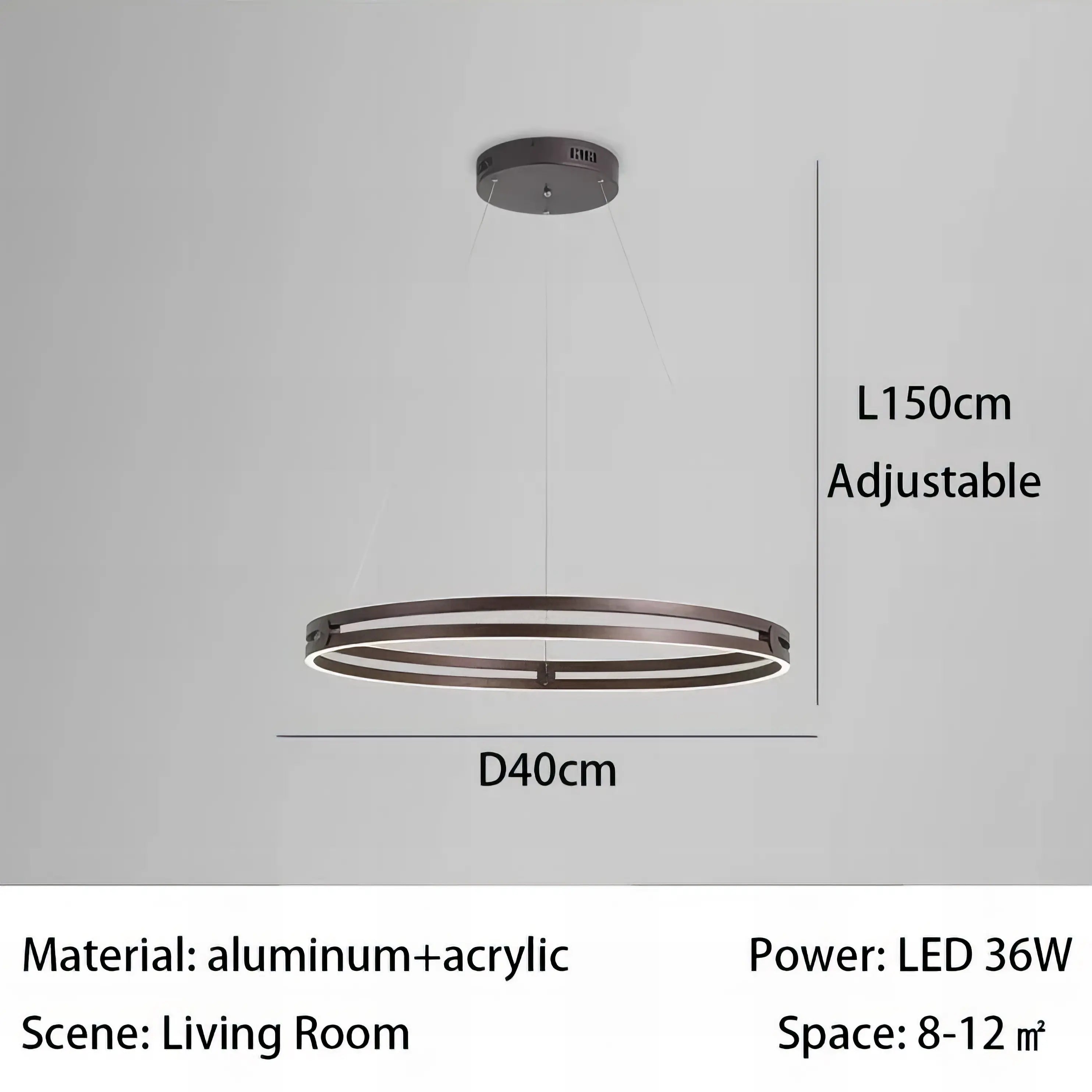 Kyle - Modern LED Ring Thin Ceiling Light