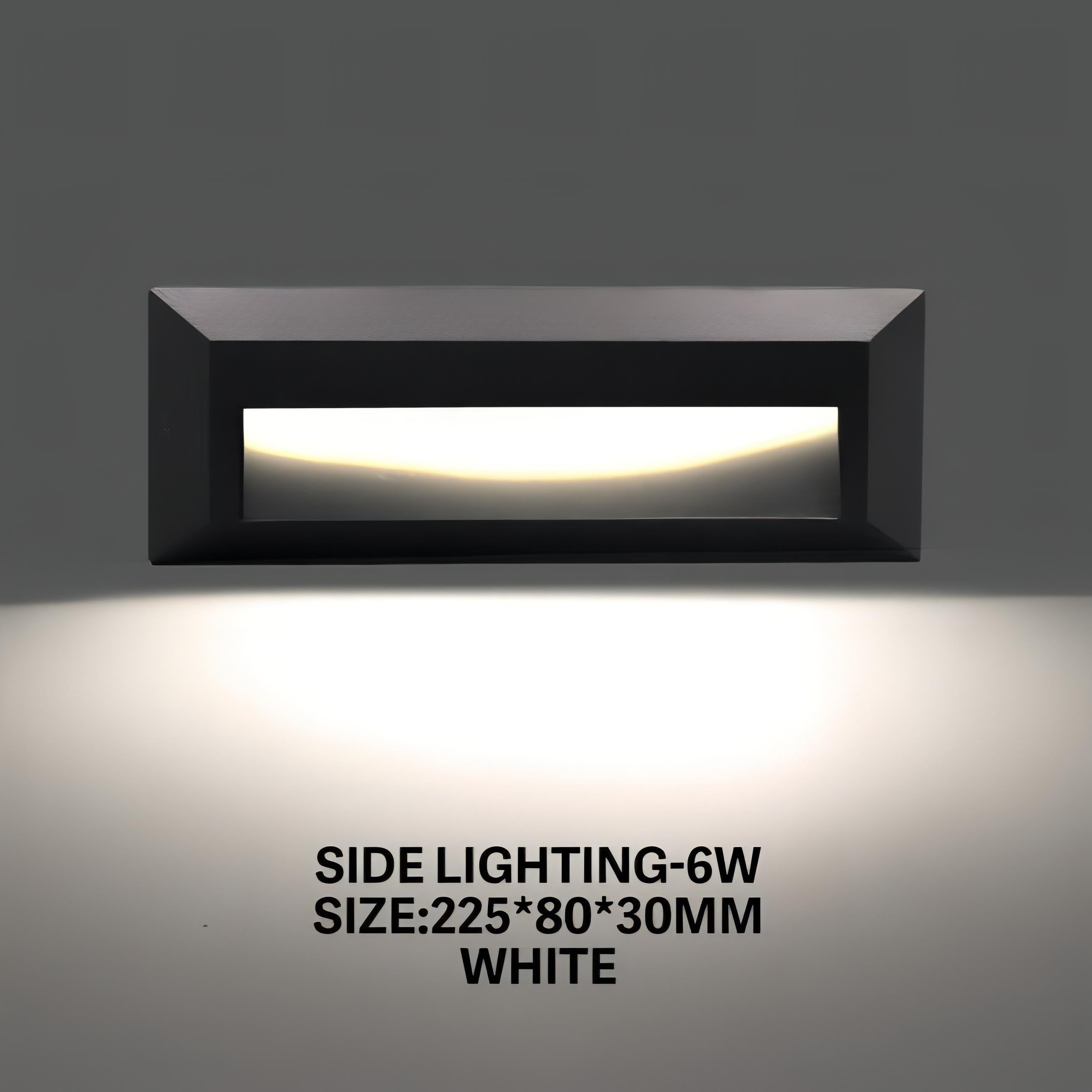 Briar - Flush-Mount Outdoor Rectangle LED Wall Light