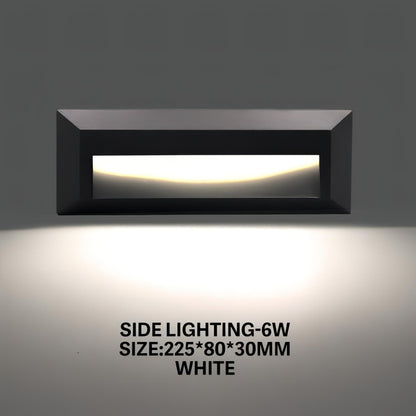 Briar - Flush-Mount Outdoor Rectangle LED Wall Light